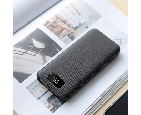 Портативное зарядное устройство PowerBank Hoco J47 "Element" PD+QC 3.0 10000 mAh Черный