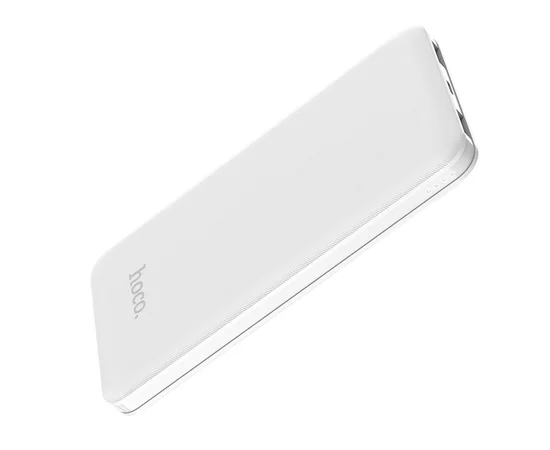 Портативное зарядное устройство Power Bank Hoco J26 Simple Energy 10000 mAh Белый
