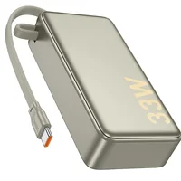 Портативное ЗУ Power Bank Hoco Q27A Jewel 33W 10000 mAh Titanium gold