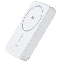 Портативное ЗУ Power Bank WIWU Wi-P031 Magnetic с БЗУ Qi2 30W 10000 mAh White