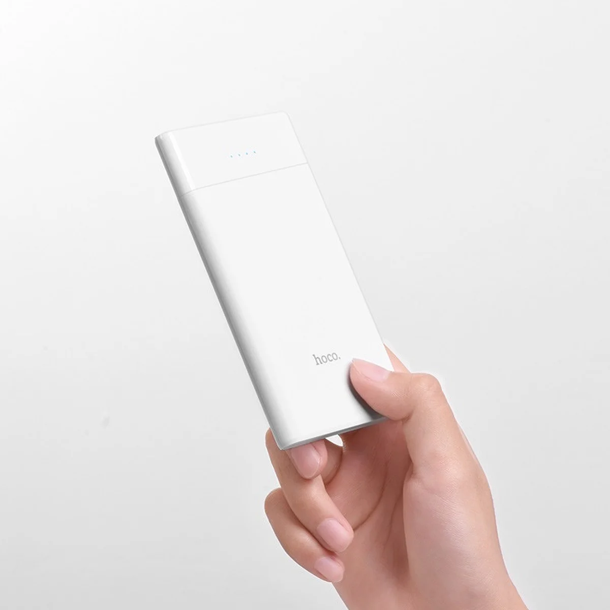 Портативное зарядное устройство Power Bank Hoco B35D Entrourage 5000 mAh white