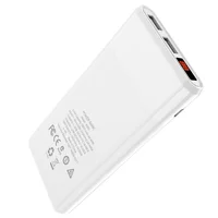 Портативное зарядное устройство Power Bank Hoco B35C Entrourage 12000 mAh Белый