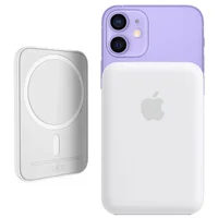 Портативное зарядное устройство Power Bank MagSafe Battery с БЗУ 1460 mAh for Apple (АА) (box) White