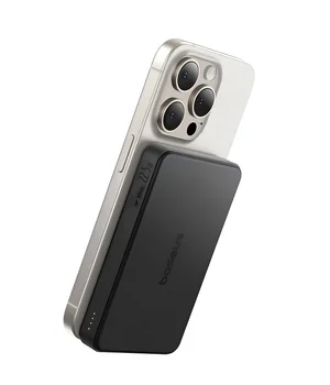 Портативное ЗУ Power Bank Baseus EnerFill FM11 Ultra-Mini 22.5W с БЗУ 10000mAh (P1008210E123) Black