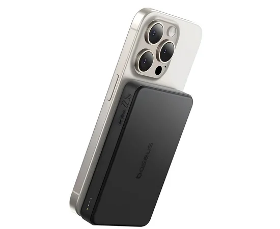 Портативное ЗУ Power Bank Baseus EnerFill FM11 Ultra-Mini 22.5W с БЗУ 10000mAh (P1008210E123) Black