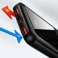 Портативное зарядное устройство Usams US-CD161 PB58 Dual QC3.0+PD Digital Display 10000mAh Черный