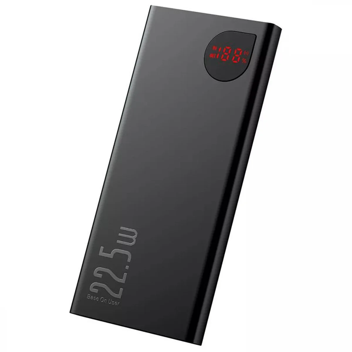Портативное ЗУ Baseus Adaman Metal QC 22.5W Overseas Edition 20000 mAh (PPAD070101) Black