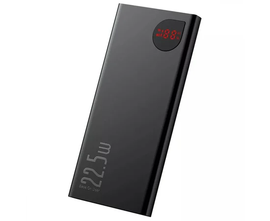 Портативное ЗУ Baseus Adaman Metal QC 22.5W Overseas Edition 20000 mAh (PPAD070101) Black