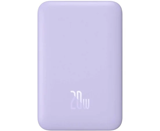 Портативное ЗУ Power Bank Baseus Magnetic Mini Air 20W c БЗУ 10000 mAh P10059001313 Nebula Purple
