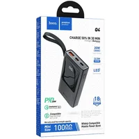 Портативное зарядное устройство Power Bank Hoco Q4 Unifier 10000 mAh Черный
