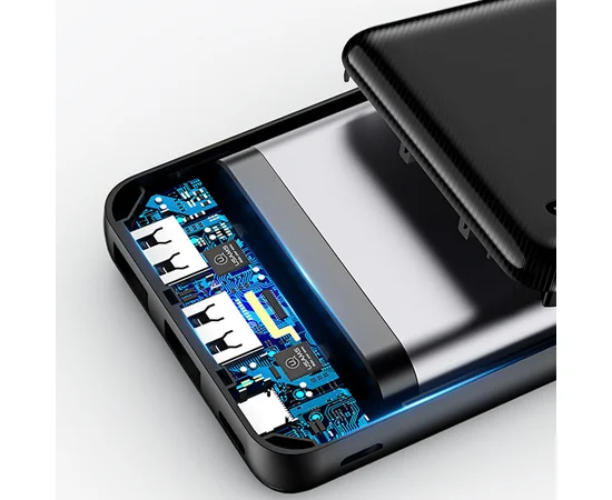 Портативное зарядное устройство Usams US-CD104 PB39 2USB 5000 mAh Черный