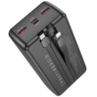 Портативное ЗУ Power Bank Borofone BJ57B Graceful 22.5W+PD20W with cable 30000 mAh Black