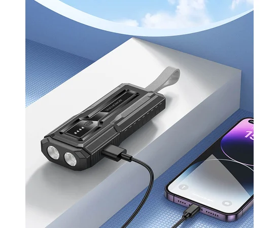 Портативное ЗУ Power Bank BOROFONE BJ54 Graceful 22.5W+PD20W 10000 mAh Black