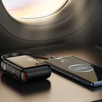 Портативное ЗУ Power Bank Hoco J139 Hero 22.5W+PD20W + Type-C 10000 mAh Black