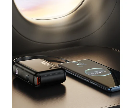 Портативное ЗУ Power Bank Hoco J139 Hero 22.5W+PD20W + Type-C 10000 mAh Black