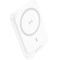 Портативне ЗУ Power Bank BOROFONE BJ63 Nimble PD20W із БЗУ 5000 mAh White