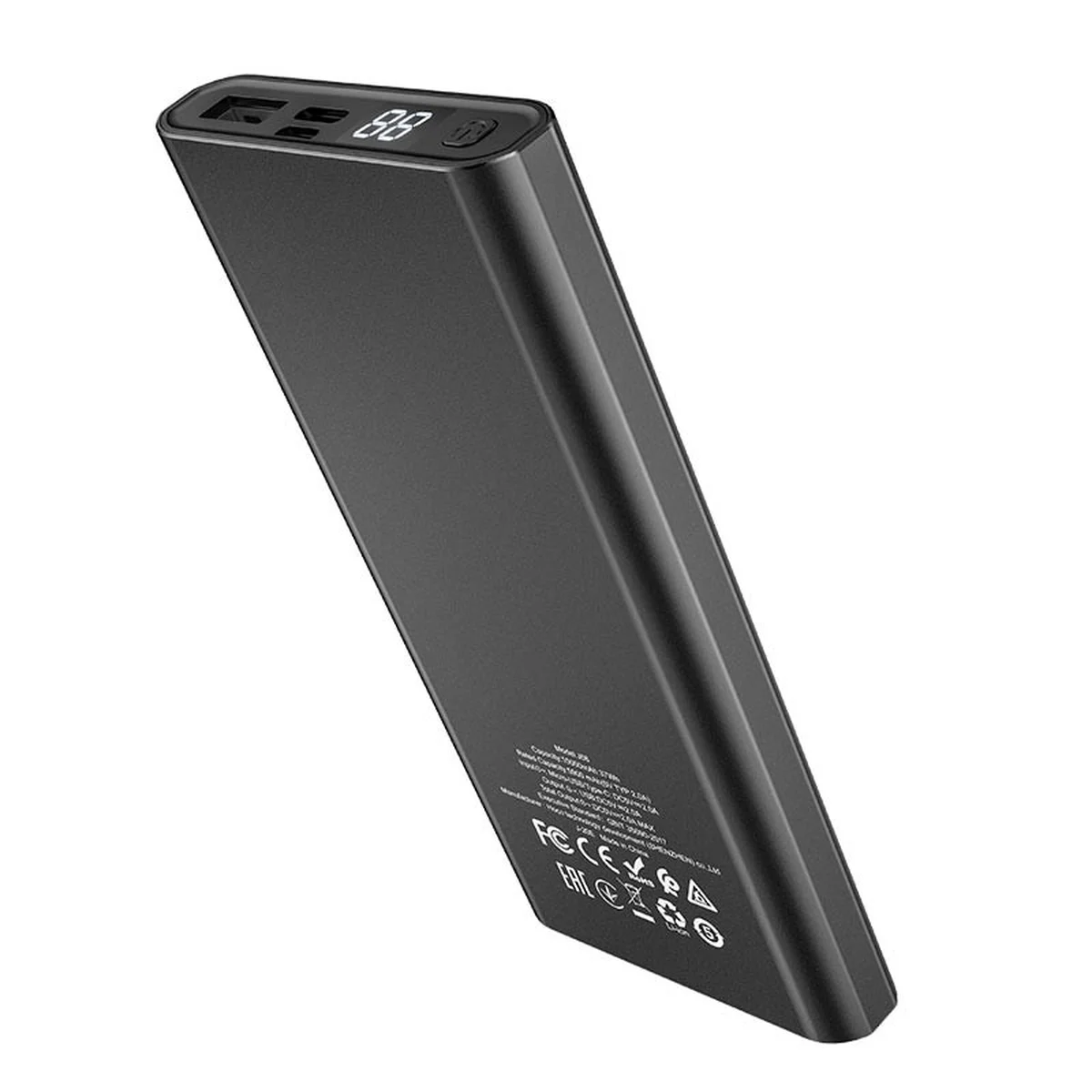 Портативное зарядное устройство Power Bank Hoco J68 10000 mAh Черный
