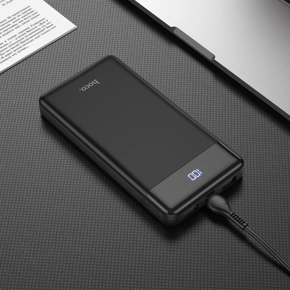 Портативное зарядное устройство Power Bank Hoco J84 10000 mAh Черный