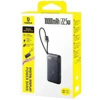 Портативное ЗУ Power Bank Baseus EnerFill FC11 PD22.5W with cable 10000 mAh (E0027R) Cosmic Black