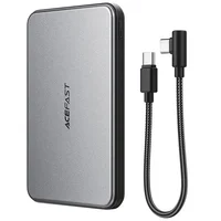Портативное ЗУ Power Bank Acefast M30 PD20W с БЗУ with cable 5000 mAh Black