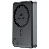 Портативное ЗУ Power Bank Acefast M11 30W Qi2 с БЗУ 10000 mAh Black