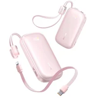 Портативное ЗУ Power Bank Baseus EnerFill FC21 Qpow 3 Ultra 22.5W with cable 20000 mAh (PPFLS) Nebula Pink