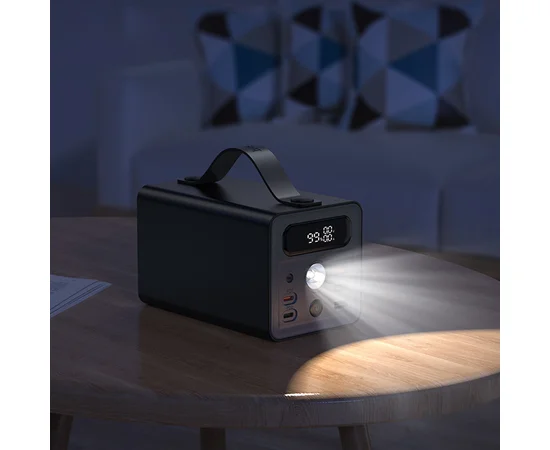 Портативное ЗУ Power Bank Hoco J138 22.5W+PD20W+DC12V 60000 mAh Black