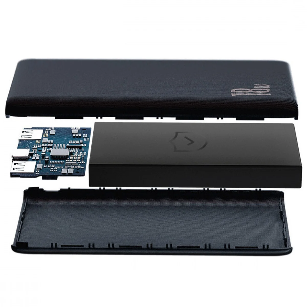 Портативное зарядное устройство Baseus Bipow PD+QC 18W 10000mAh Черный