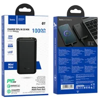Портативное зарядное устройство Power Bank Hoco Q1 Kraft 10000 mAh Черный