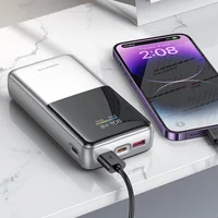 Портативное ЗУ Power Bank BOROFONE BJ75A Foinse 22.5W+PD20W with display 20000 mAh Silver