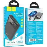 Портативное зарядное устройство Power Bank Hoco J102 PD20W+QC3.0 10000 mAh Black