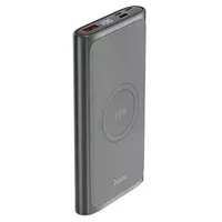 Портативний зарядний пристрій Power Bank Hoco Q6 "Aegis" з БЗУ 10000 mAh Сірий