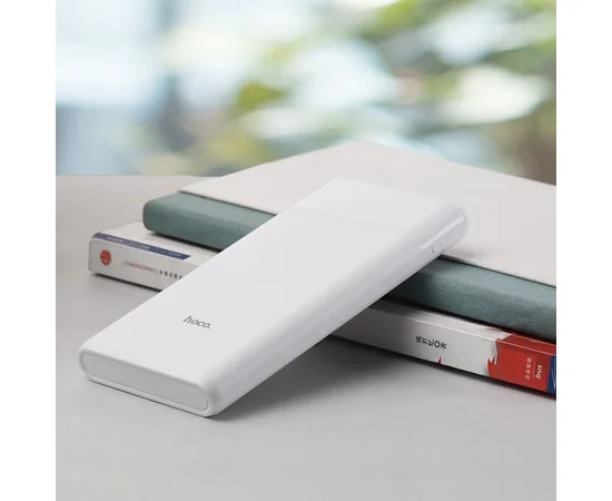 Портативний зарядний пристрій Power Bank Hoco B35C Entrourage 12000 mAh Білий
