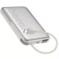 Портативне ЗУ Power Bank Hoco Q43 Clever dual PD20W із БЗУ Type-C 10000 mAh Silver