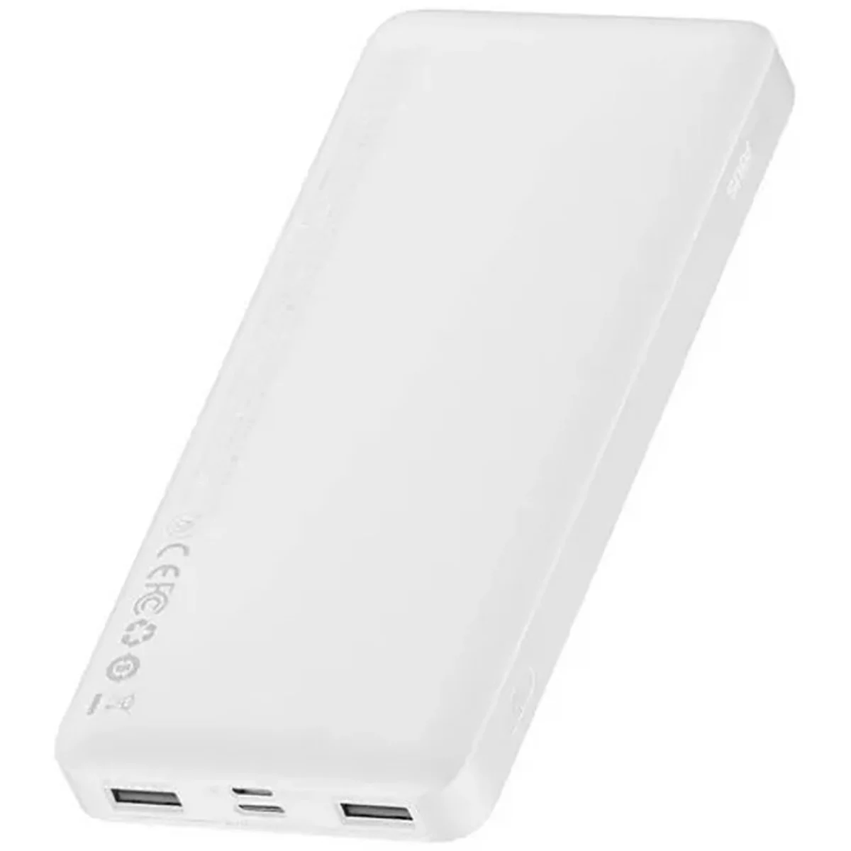 Портативное ЗУ Baseus Bipow Overseas 15W 10000 mAh (PPBD050001) Белый