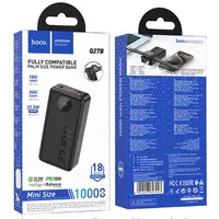 Портативное ЗУ Power Bank Hoco Q27B Jewel 22.5W+PD20W with Watch charger 10000 mAh Black