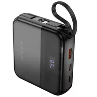 Портативное ЗУ Power Bank BOROFONE BJ64 Distinct 22.5W+PD20W with cable 10000 mAh Black