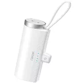 Портативное ЗУ Power Bank WIWU W026 Type-C с БЗУ 15W 5000 mAh White