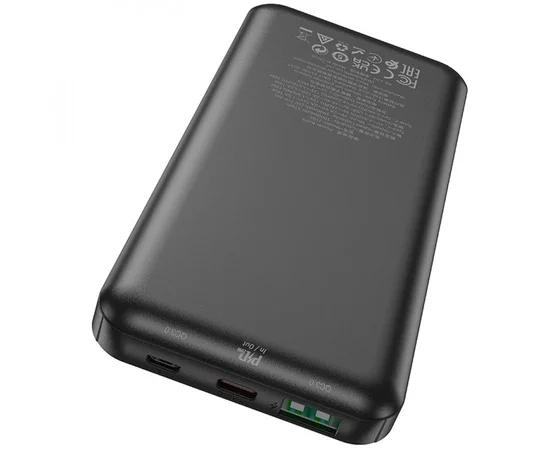 Портативне ЗУ Power Bank Hoco J102 Cool figure PD20W+QC3.0 10000 mAh Black