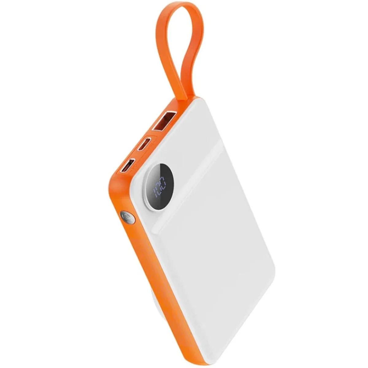 Портативное зарядное устройство Power Bank WIWU Wi-P007 c БЗУ 10000 mAh White