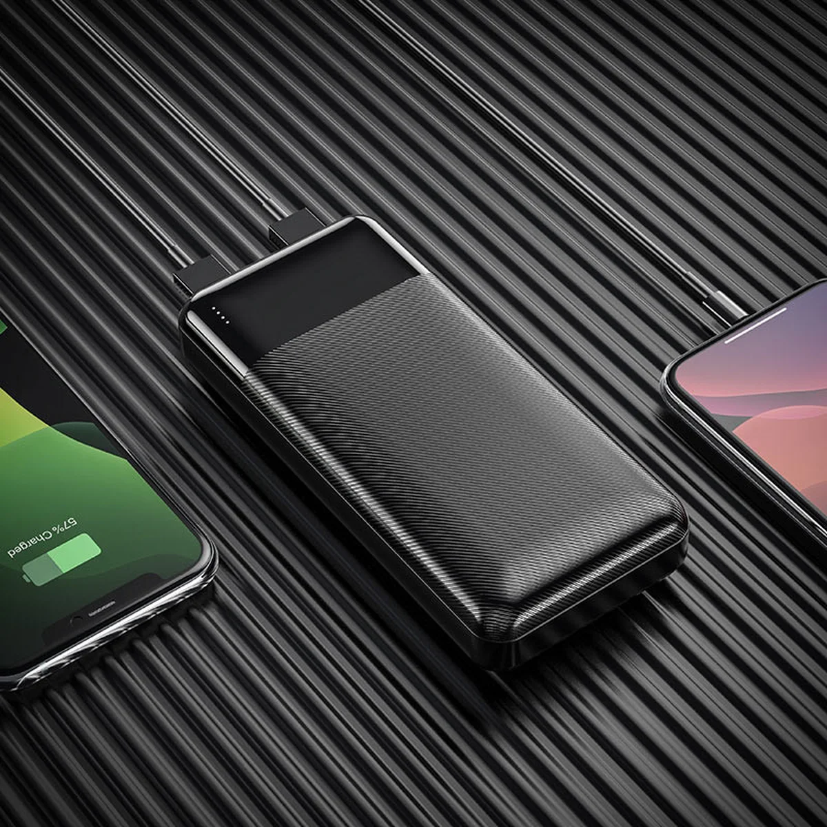 Портативний зарядний пристрій Power Bank Hoco J72A 20000 mAh Чорний