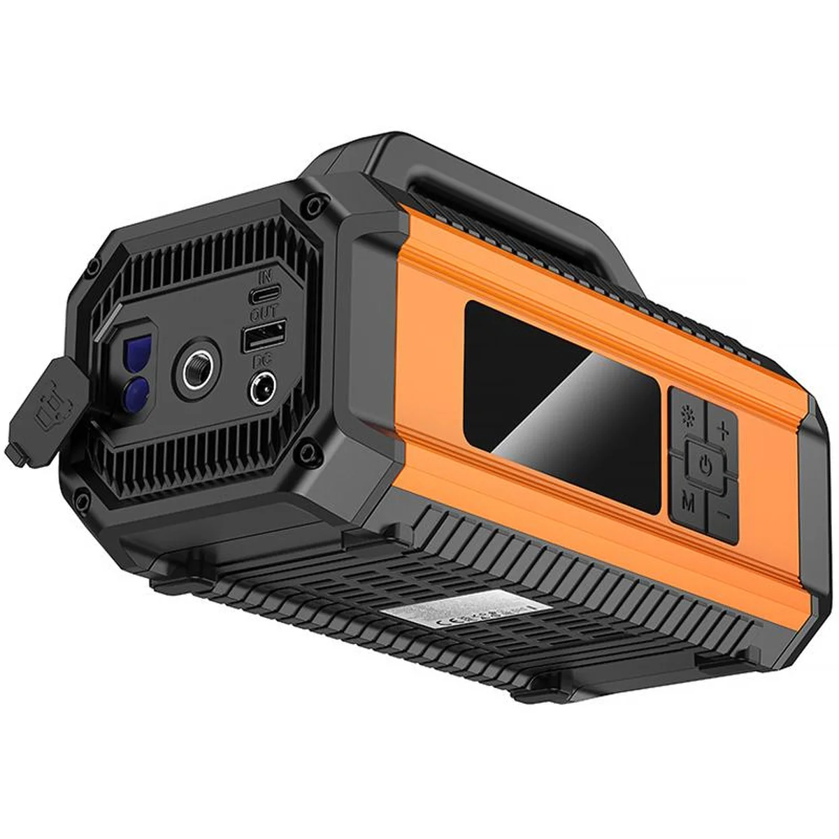 Пусковое устройство + насос для автомобиля Hoco QS4 Intelligent Starter and Air Pump 10000 mAh Black