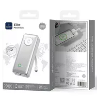 Портативное ЗУ Power Bank WIWU Wi-P023 Elite 145W 20000 mAh Silver
