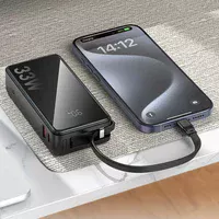 Портативне ЗУ Power Bank Hoco Q27A Jewel 33W 10000 mAh Black