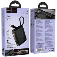 Портативное ЗУ Power Bank Hoco J139 Hero 22.5W+PD20W + Type-C 10000 mAh Black