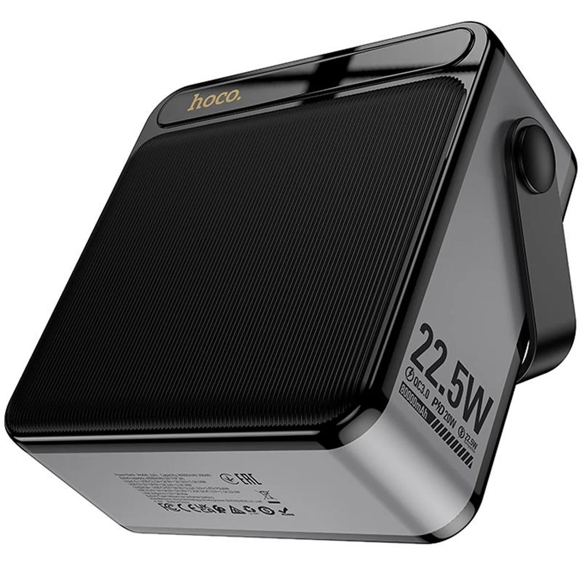 Портативное ЗУ Power Bank Hoco J161 Power 22.5W+PD20W with lighting 80000 mAh Black / Gray