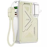 Портативне ЗУ Power Bank WIWU Wi-P057 Knight 22.5W+PD35W 10000 mAh White