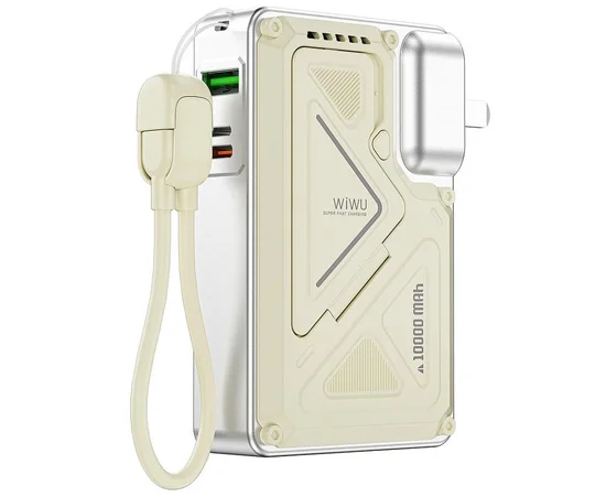 Портативне ЗУ Power Bank WIWU Wi-P057 Knight 22.5W+PD35W 10000 mAh White