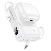 Портативне ЗУ Power Bank BOROFONE BJ59 Refined 22.5W+PD20W із БЗУ 10000 mAh White