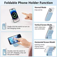 Портативний зарядний пристрій Power Bank JJT-A27-1 PD20W+QC 22.5W з БЗУ 5000 mAh Light blue